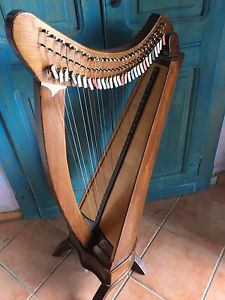 Arpa Celtica artigianale In legno