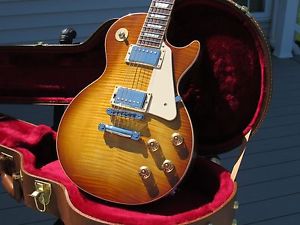 2016 Gibson Les Paul Traditional - Flameop in Premium Honeybusrt