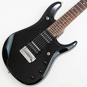 Free Shipping Used MUSICMAN BFR John Petrucci 7ST (Black) Electric Guitar