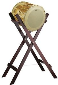 Remo Okedo Drum, Rope-Tuned, 16" X 13" Shell, 18" Diameter Head, satinwood