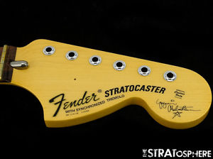 * Fender USA YNGWIE MALMSTEEN Stratocaster NECK Strat Scalloped Rosewood #71