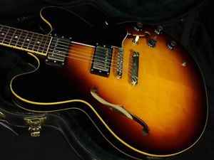 Edwards E-SA-125LTS Vintage Sunburst w/hard case Free shipping Guiter #X577