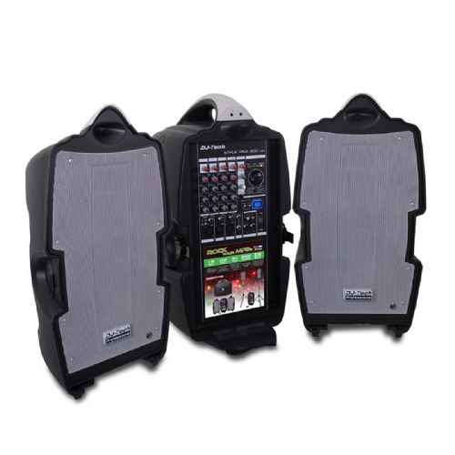 PA SYSTEM PORTATILE DJTECH STAGE_VISA_300_LIGHT
