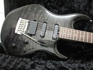 Free Shipping New MUSICMAN BFR Luke Quilt Black Electric Guitar