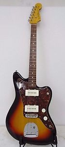 2002-2004 FENDER JAPAN JAZZMASTER GUITAR JM66-80 3TS ALDER Q SERIAL CTS MOD