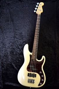 Fender USA American Deluxe Precision Bass -White Blonde/R- 【USED