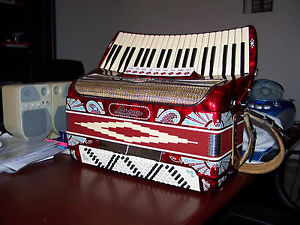 Fisarmonica Borgna Ruggero, 120 Bassi, Tastiera Curva