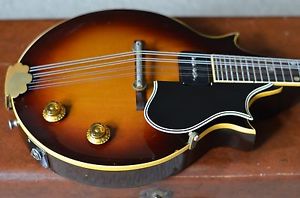 Vintage 1957 Gibson EM-200 Electric Florentine Mandolin original Geib case