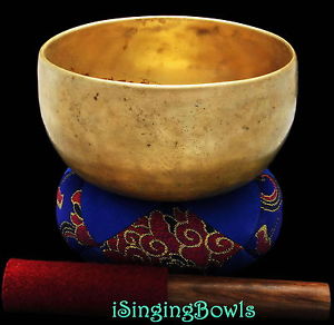 Antique Tibetan Singing Bowl: Thado 6 5/8", circa 17th Century, C4 & F#5. VIDEO