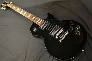 Gibson USA Les Paul Studio Ebony w/hard case F/S Guitar from Japan #E598