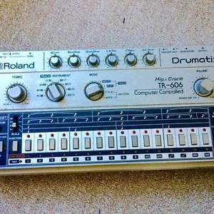 Used! Roland TR-606 Drumatix Analog Drum Rhythm Machine