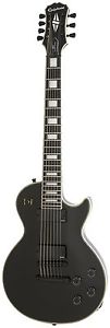 Epiphone Matt Heafy Les Paul Custom-7 EMG-81-7/707 Guitare electrique Ebony