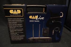 CAD Audio UHF Wireless Body Pack Microphone System With E19 E29 & WXGTR