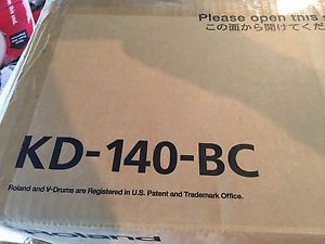 Roland V-Kick Trigger Pad   Black Chrome KD 140 BC BLACK CHROME