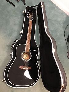Takamine EF341SC Acoustic Electric Right Handed 6 String Dreadnought Guitar