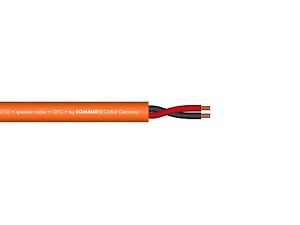 SOMMER CABLE Lautsprecherkabel 2x2,5 100m orange E-30