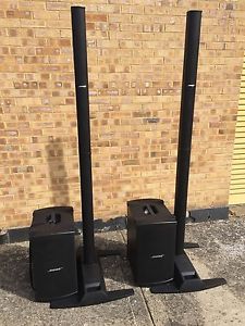 Bose L1 Model 2 & B2 Sub. Twin System & Cases