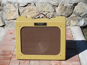 10/5 Watt  Octal Tweed Princeton Combo Carl's Custom Amps