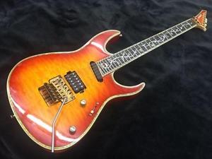 Used! ESP Japan -Edwards- Guitar E-CY-165CTM Quilted Maple 27f DiMarzio PU