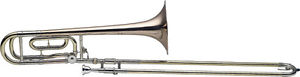 B/trombone del tenor F, im Funda suave