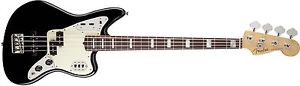 Fender Jaguar (Modern Player) Electric Bass Guitar Bundle