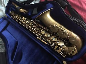 Used P. Mauriat PMXA-67R Series Professional Alto Saxophone Unlacquered