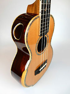 MAESTRO Concert Ukulele, UC-CO S B, Zeder/Cocobolo, Soundport, Bevel