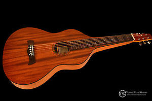 Weissenborn Style Guitar - The Rock Roots by Twisted Wood Guitars - Mahogany