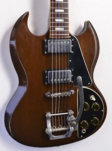 1972 Gibson SG DELUXE Standard WALNUT w/Bigsby ~~CLEAN~~ Vintage Les Paul 1970's