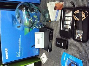 BRAND NEW!  Shure SLX24 Body Pack Wireless System with Countryman Headset E6