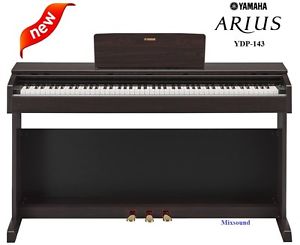 YAMAHA Arius YDP143R PIANOFORTE DIGITALE ex YDP142 88 TASTI PESAT192 NOTE POLIF.