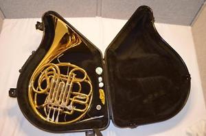 VINTAGE 1959 CONN 6D DOUBLE FRENCH HORN - WITH TAPERED ROTORS - ELKHART INDIANA