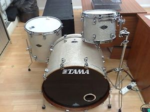 "TAMA" Starclassic Birch / Bubinga Drums. Broken Glass Finish. Excellent