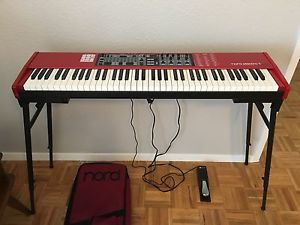 Nord Electro 3 Stage Keyboard 73 with Nord soft case, stand, petal