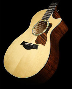 Used Taylor 612ce Grand Concert Acoustic-Electric Guitar Brown Sugar Stain