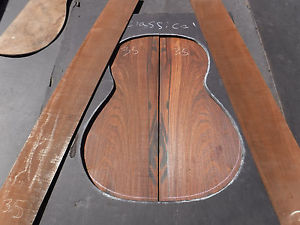 335 SUPERIOR SPIDER WEB BRAZILIAN ROSEWOOD CLASSICAL  GUITAR SET BACKS AND SIDES