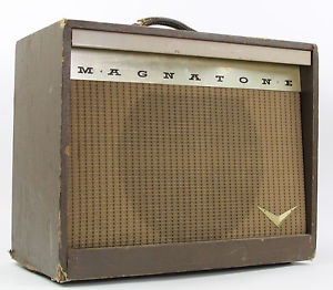 Vintage 1958 Magnatone Model 213 Troubadour Guitar Combo!
