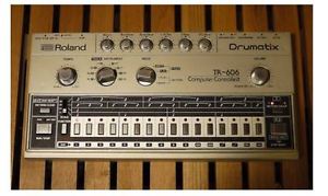 Roland TR-606 Drum machine serviced With Tracking Number F/S From Japan (5)