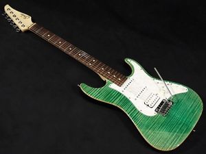 Suhr J Series S3 Trans Teal Green w/soft case F/S Guiter Bass From JAPAN #X581