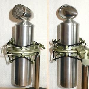 Vintage tube microphone of unknown origin / including PSU - 1940's / 1950's