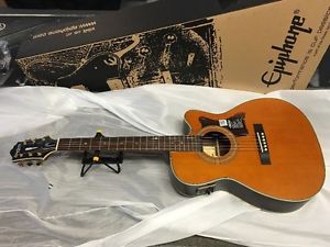 EPIPHONE MASTERBILT EF-500RCCE ACOUSTIC ELECTRIC GUITAR, NATURAL EF500
