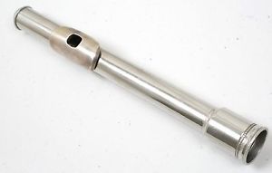 Beautiful Nickel Cylindrical Flute Headjoint for Conical Flute Body