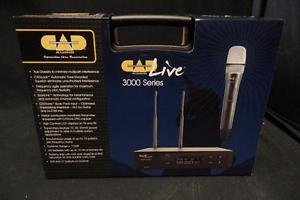 CAD Audio UHF Wireless Cardioid Dynamic Handheld Microphone System W/D90 Capsule