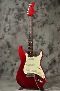 Crews Maniac Sound Red Stratford Type Bottom's Up Vintage Used Electric Guitar