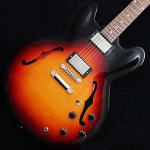 Gibson Memphis ES-335 Studio 2016 (Ginger Burst) Electric Guitar Free Shipping