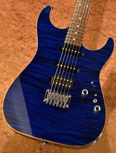 Suhr Standard Trans Blue w/hard case Free shipping Guitar from Japan #E646
