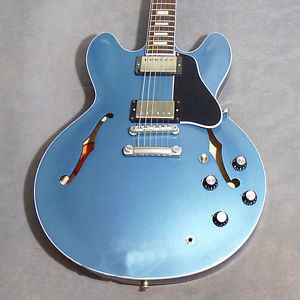 Used Gibson 2015 Memphis Historic Series 1963 ES-335TD Block VOS Pelham Blue