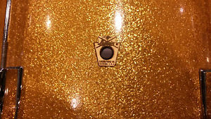 Ludwig 60's Club Date 8x12 Tom  - 14x20 Bass Drum in Gold Sparkle