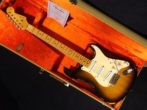 Fender Custom Shop MBS 1955 Stratocaster 2TS Relic by C.W.Fleming F/S #X640