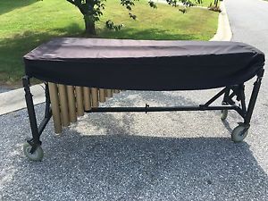 Adams Concert Series Synthetic MCKF43 4.3 Marimba On Field Frame